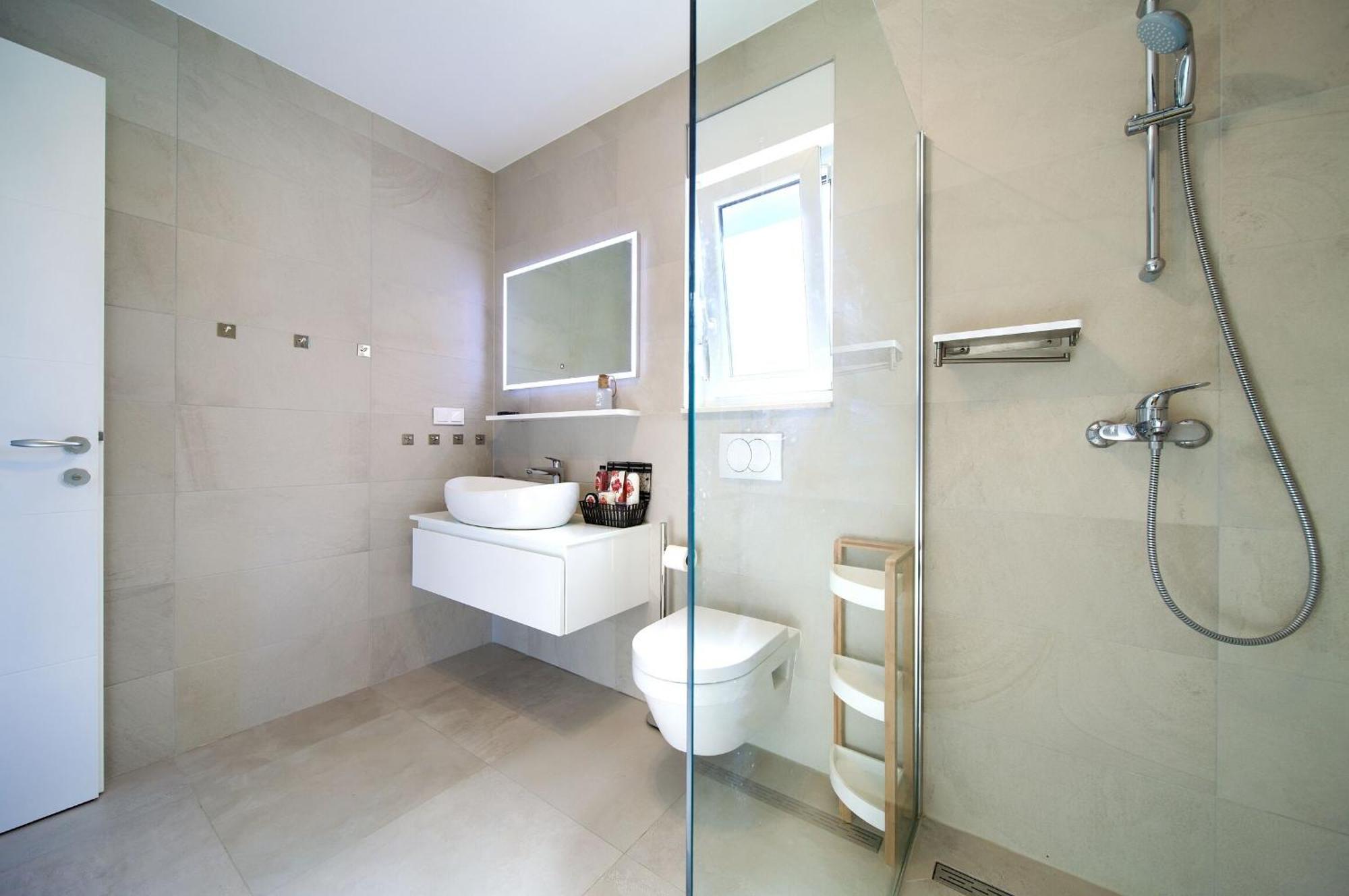 Apartment Crystal Aura Malinska Ngoại thất bức ảnh